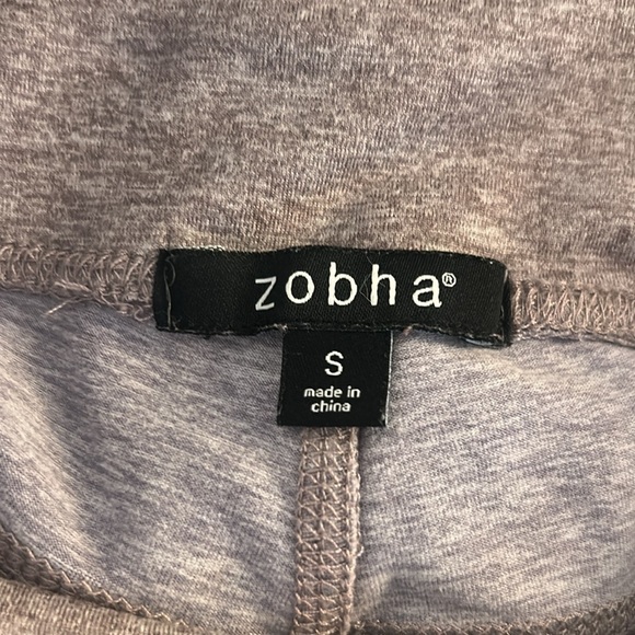 Zobha Lavender High Waist Activewear Yoga Workout Leggings Size Small - Picture 5 of 6